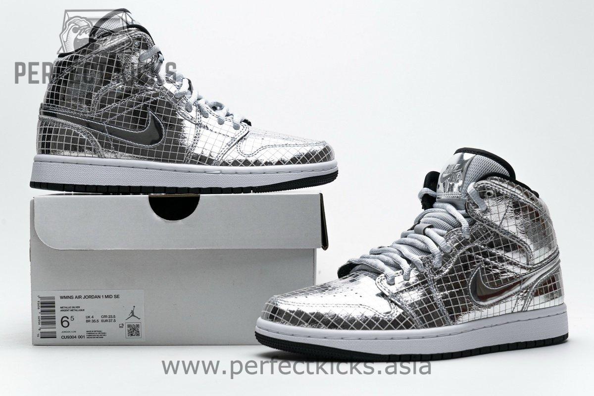 CU9304-001 Air Jordan 1 Mid SE “Disco Ball” - Image 3