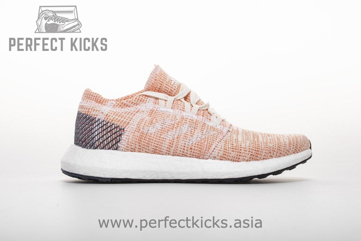 Adidas Pure Boost GO "Cloud White/Cloud White/Mystery Ink" B75666 - Image 19