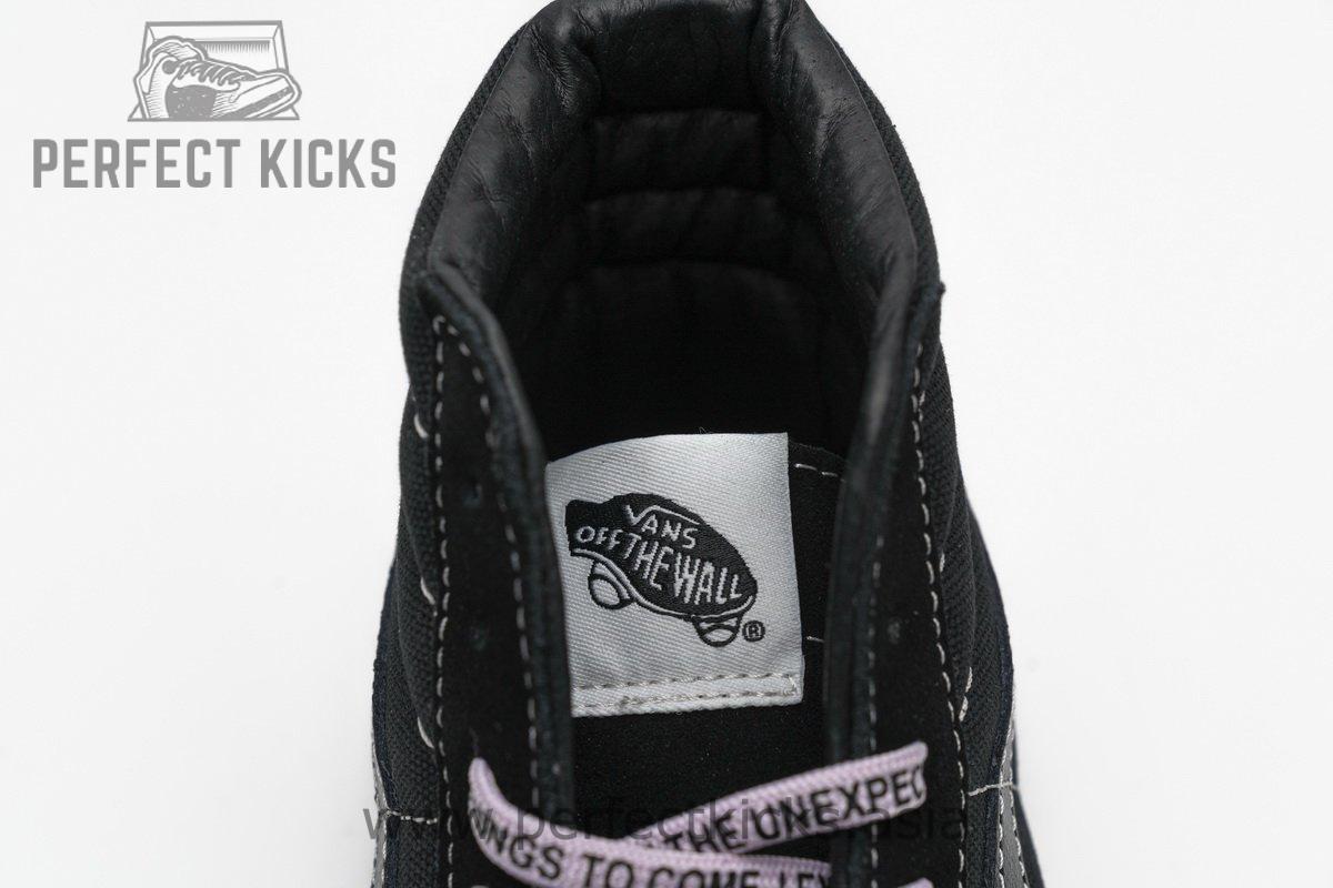 VN0A36C7OYN Vans OG SK8-HI LX Black Pink - Image 14