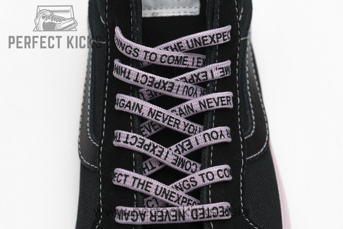 VN0A36C7OYN Vans OG SK8-HI LX Black Pink - Image 9