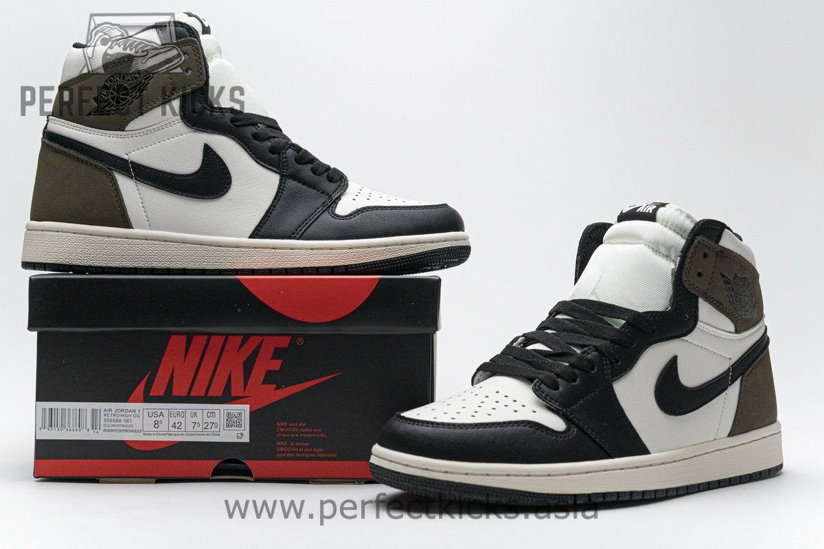 555088-105 Air Jordan 1 Retro High OG 'Dark Mocha' - Image 3
