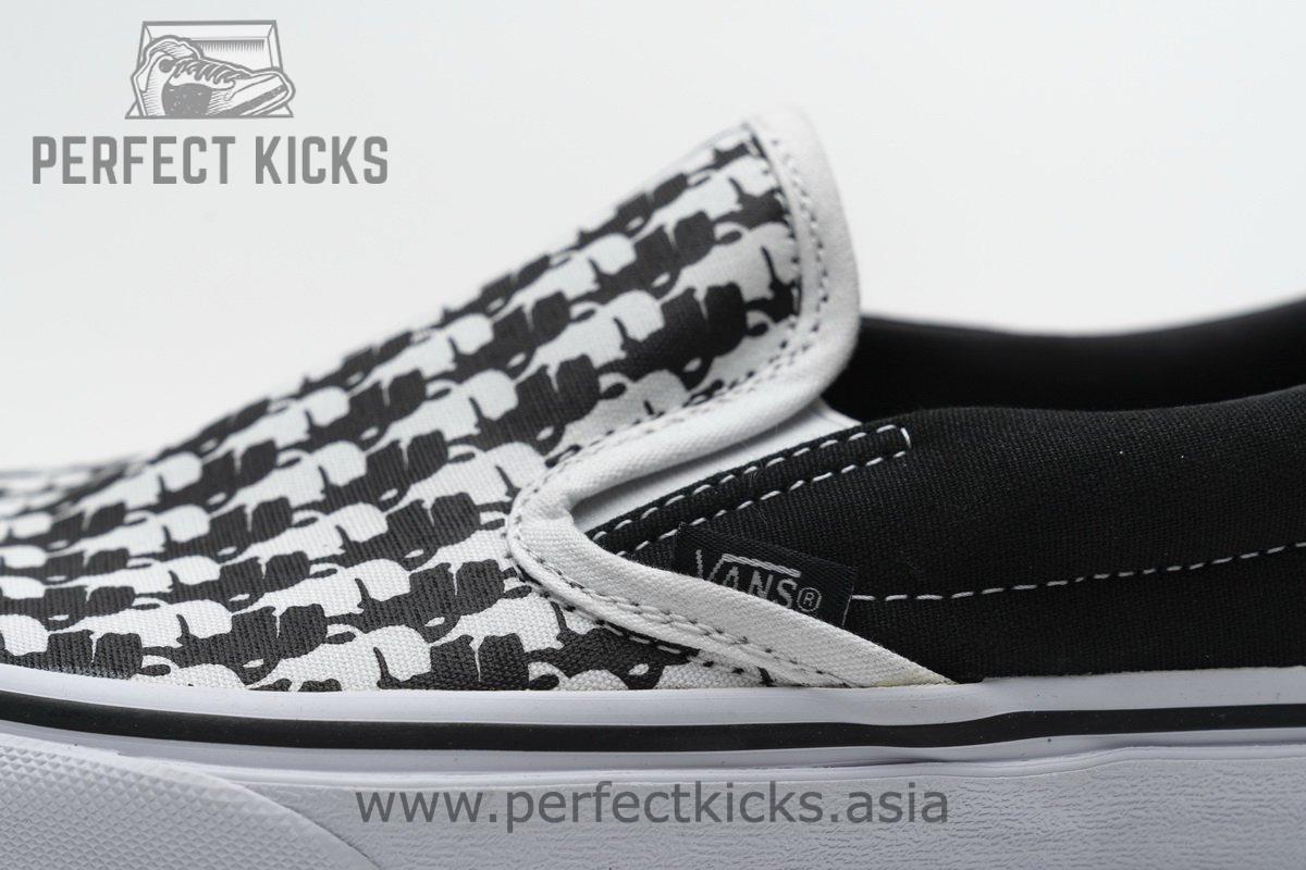 Vans Classic Slip-On Karl Lagerfeld Black White - Image 14