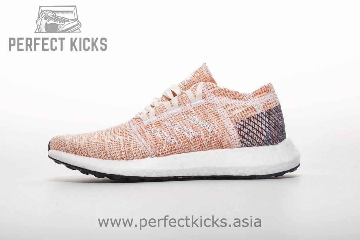 Adidas Pure Boost GO "Cloud White/Cloud White/Mystery Ink" B75666