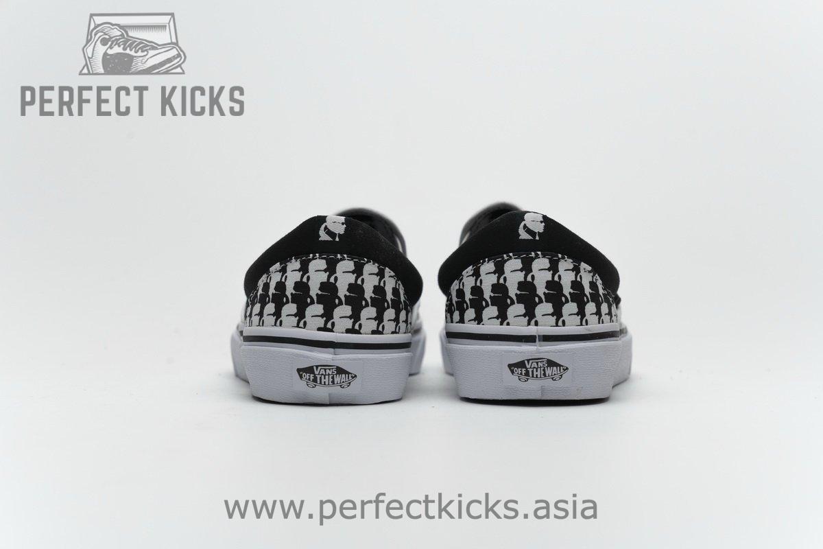 Vans Classic Slip-On Karl Lagerfeld Black White - Image 6