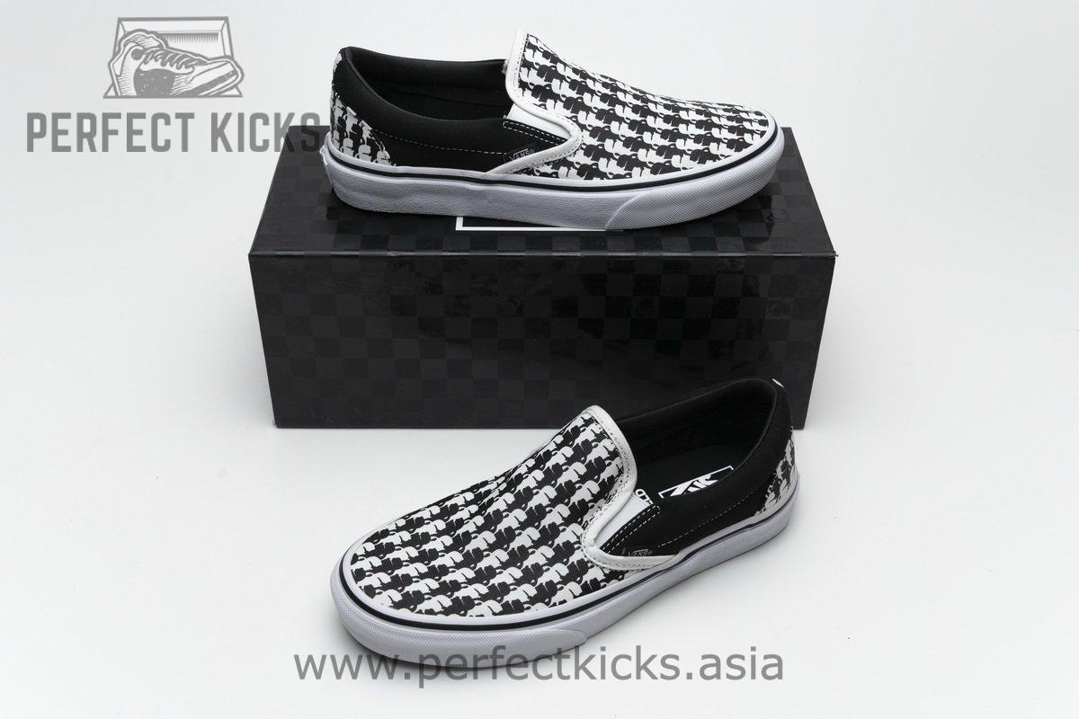 Vans Classic Slip-On Karl Lagerfeld Black White - Image 2