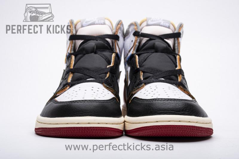 Union X Air Jordan 1 OG Hi Retro“Black Toe” BV1300-106 - Image 3