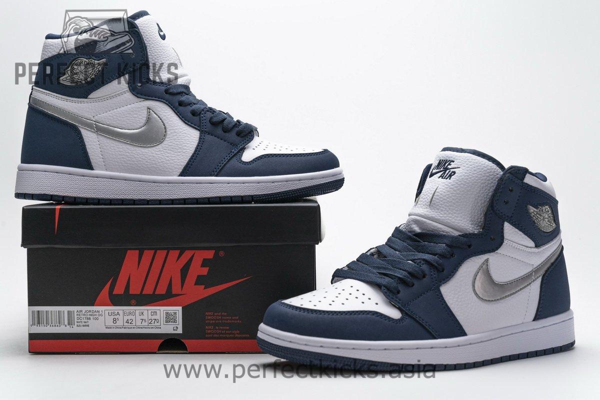 DC1788-100 Air Jordan 1 High OG Japan "Midnight Navy" - Image 2