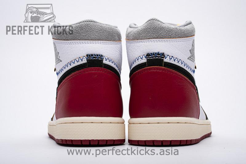 Union X Air Jordan 1 OG Hi Retro“Black Toe” BV1300-106 - Image 4