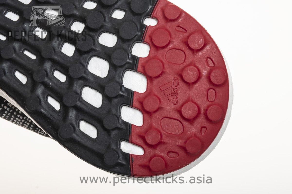 Adidas Pure Boost GO "Carbon/Core Black/Power Red" AH2323 - Image 6