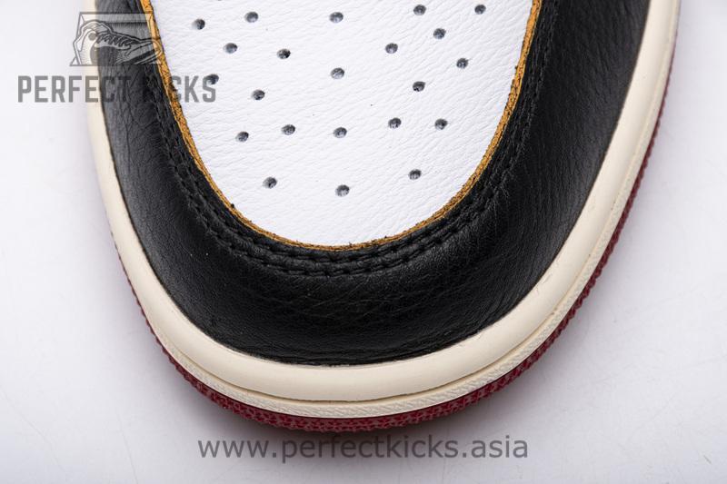 Union X Air Jordan 1 OG Hi Retro“Black Toe” BV1300-106 - Image 8