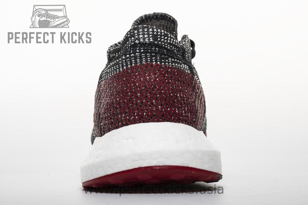 Adidas Pure Boost GO "Carbon/Core Black/Power Red" AH2323 - Image 9