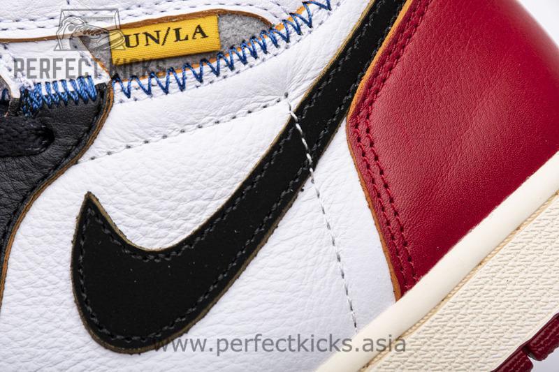 Union X Air Jordan 1 OG Hi Retro“Black Toe” BV1300-106 - Image 10