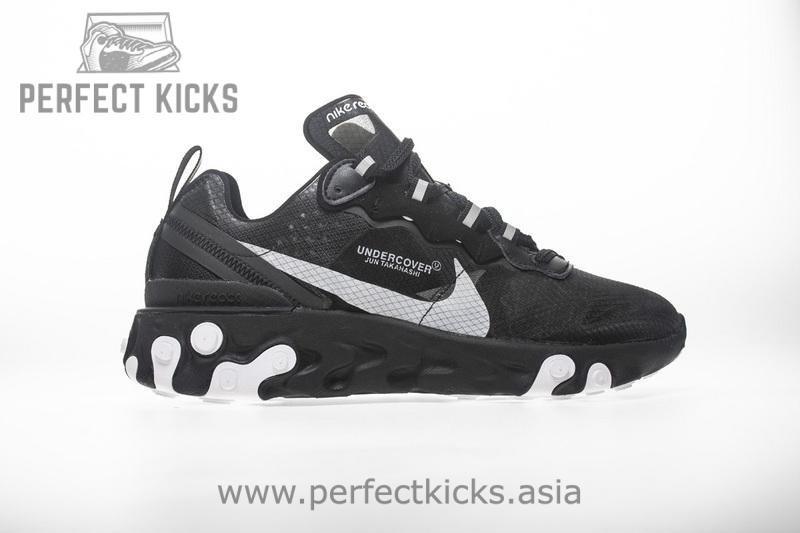 UNDERCOVER X Nike Upcoming React Element 87 “All Black” AQ1813-001 - Image 6