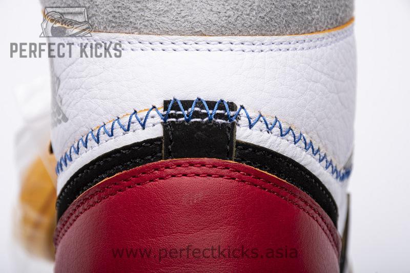 Union X Air Jordan 1 OG Hi Retro“Black Toe” BV1300-106 - Image 5
