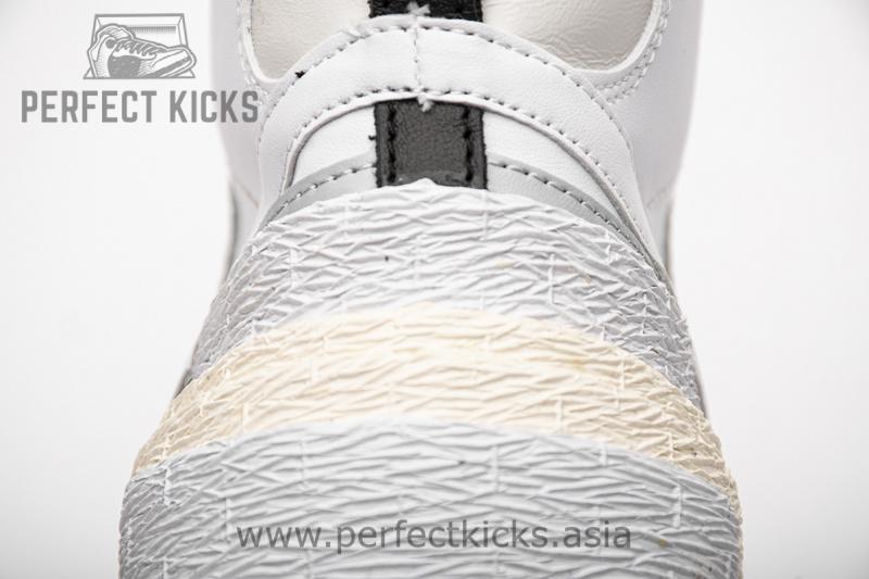 BV0072-100 Sacai x Nike Blazer Mid White Grey - Image 12