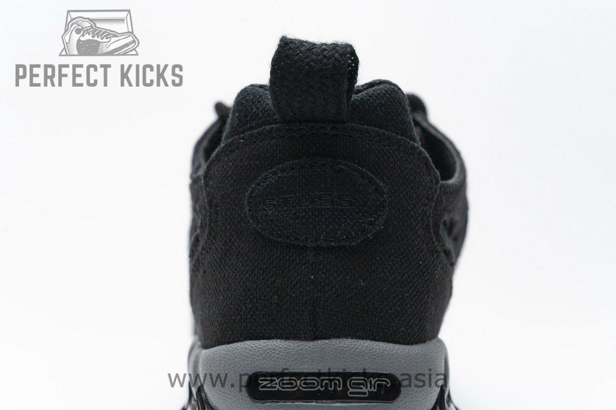 CQ5486-001 Stussy x Nike Air Zoom Spiridon Cage 2 Black Cool Grey - Image 15