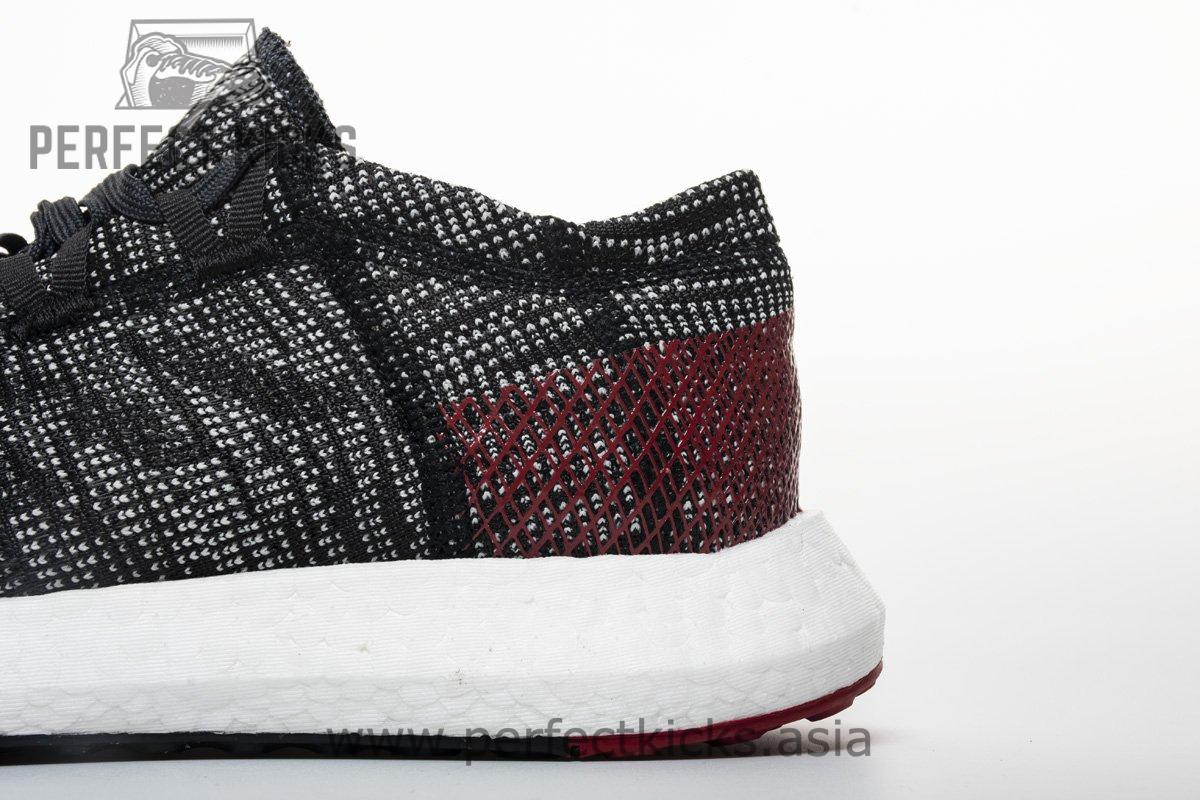 Adidas Pure Boost GO "Carbon/Core Black/Power Red" AH2323 - Image 15