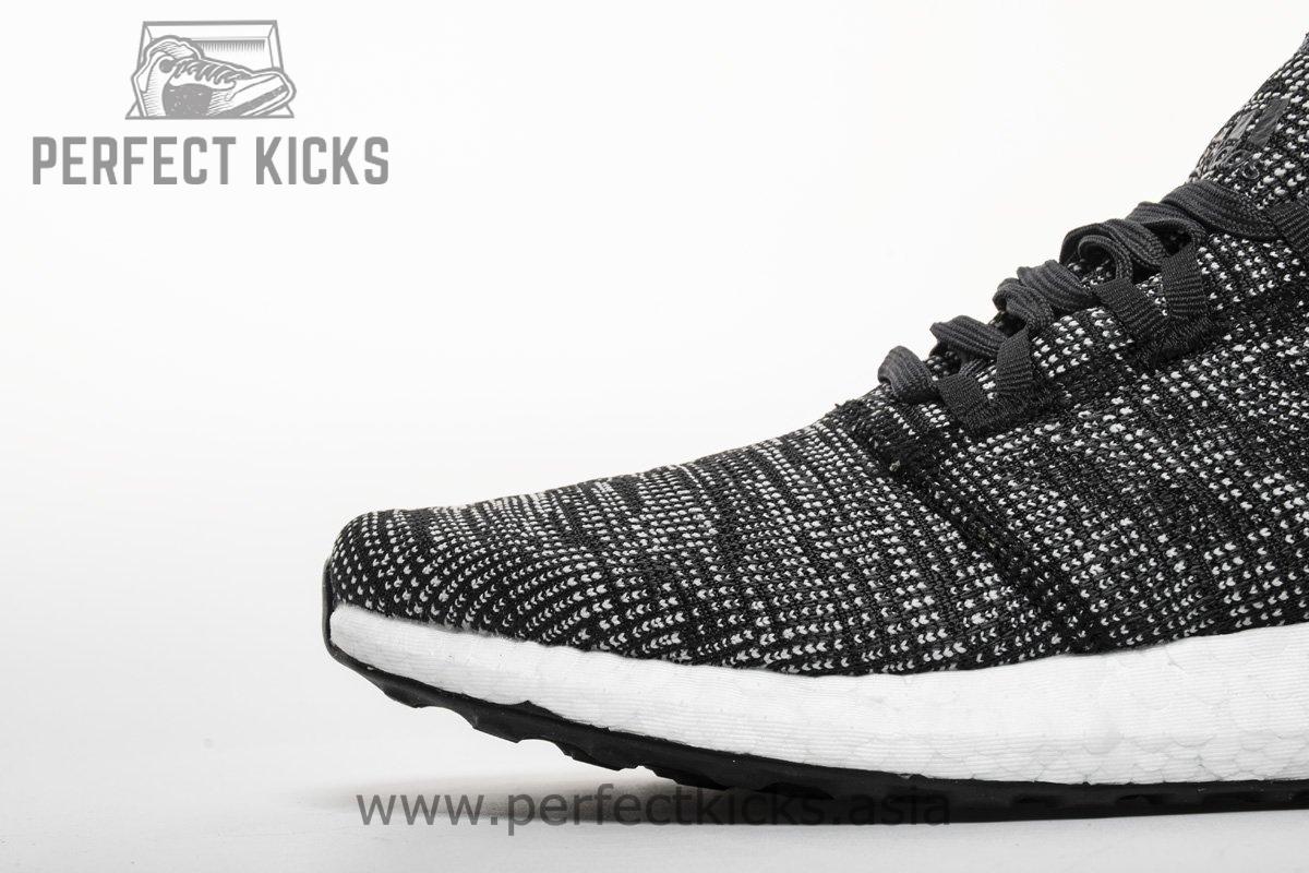 Adidas Pure Boost GO "Carbon/Core Black/Power Red" AH2323 - Image 16