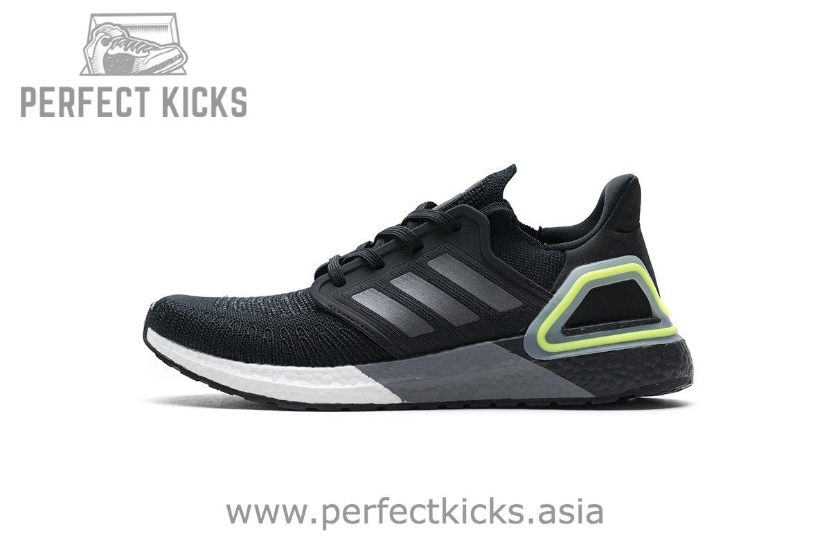 FY3452 adidas Ultra BOOST 20 CONSORTIUM Black Grey Green Real Boost