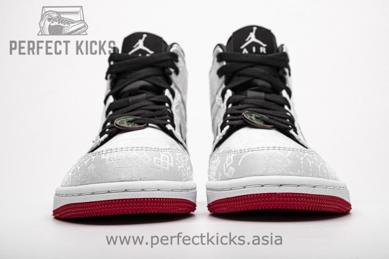 CU2804-100 Edison Chen x Air Jordan 1 Mid SE “Fearless” - Image 4