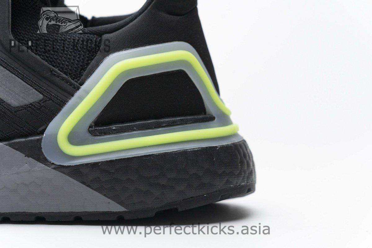 FY3452 adidas Ultra BOOST 20 CONSORTIUM Black Grey Green Real Boost - Image 8
