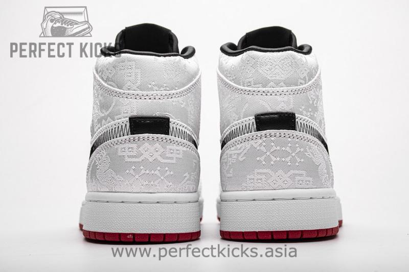 CU2804-100 Edison Chen x Air Jordan 1 Mid SE “Fearless” - Image 3