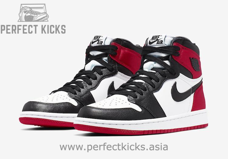 Air Jordan 1 Retro High Satin 'Black Toe' CD0461-016 - Image 5
