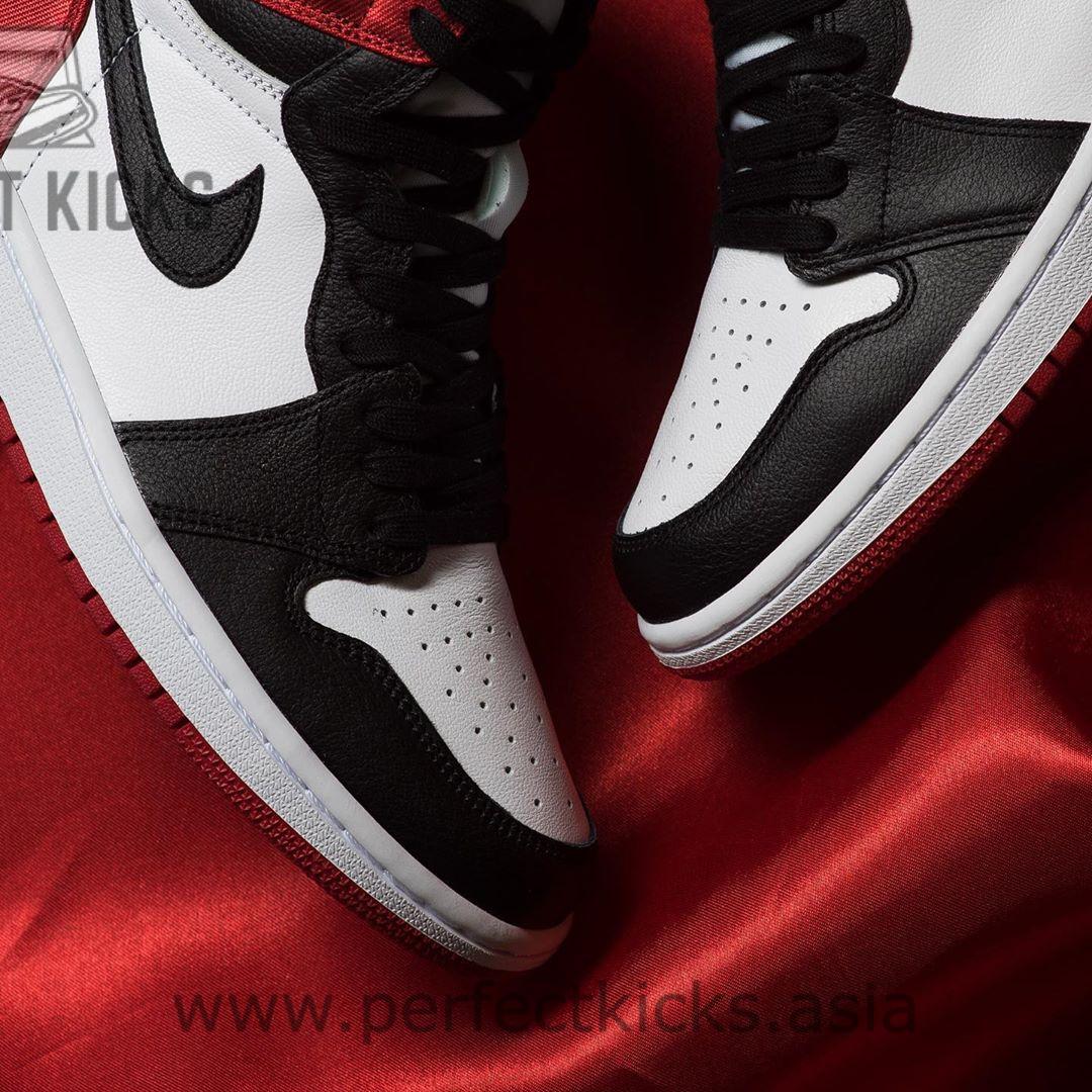 Air Jordan 1 Retro High Satin 'Black Toe' CD0461-016 - Image 4