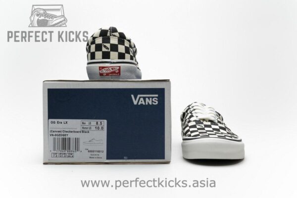 VANS VAULT OG ERA LX Checkerboard Black OG Era LX - Image 3