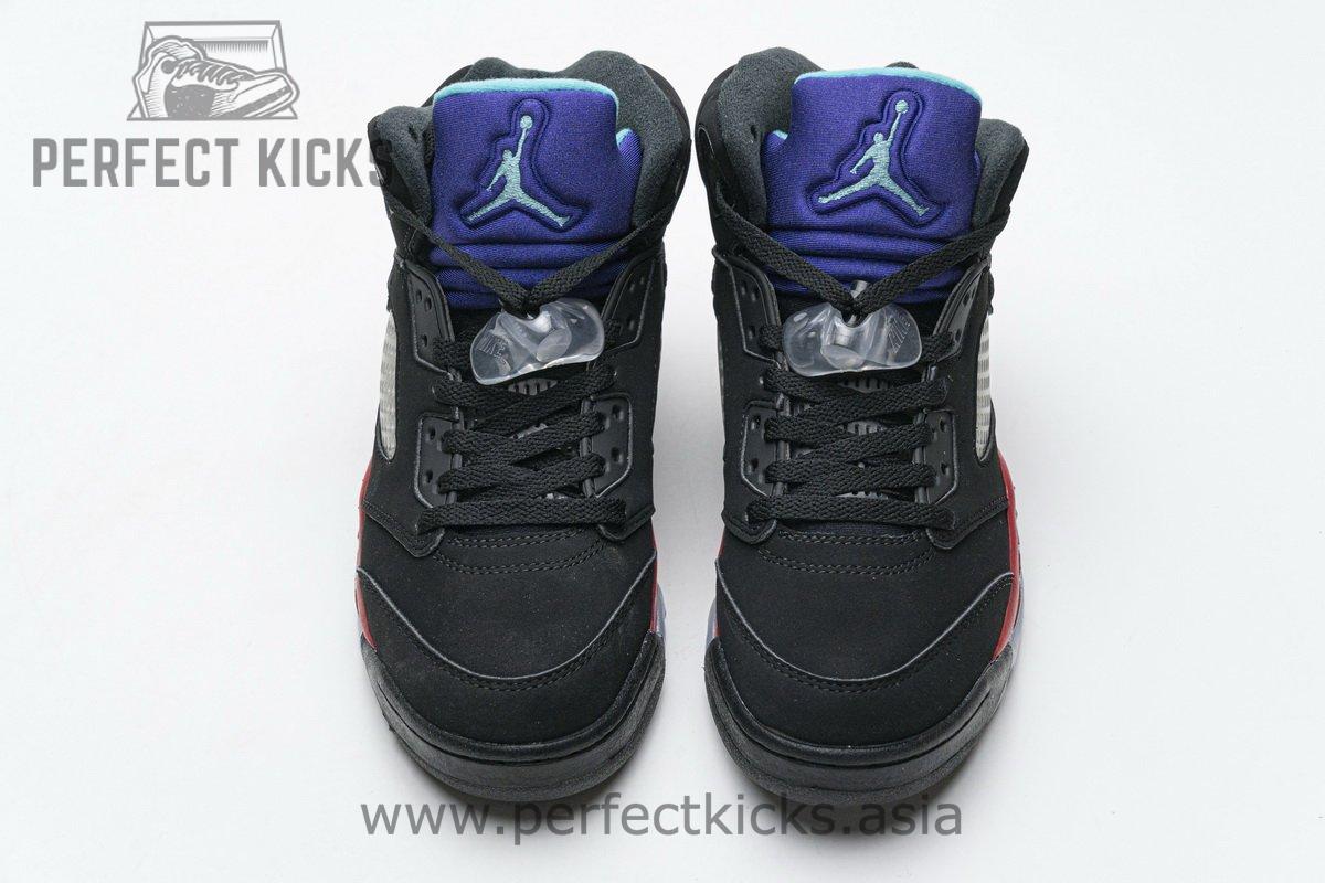 CZ1786-001 Air Jordan 5 Retro Top 3 Black - Image 4