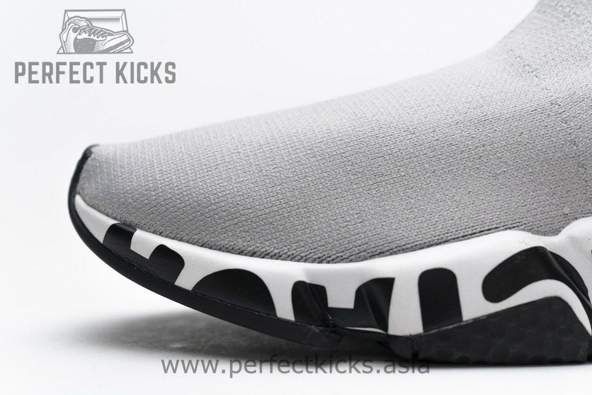 Balenciaga Stretch Mesh High Top Sneaker Grey - Image 12