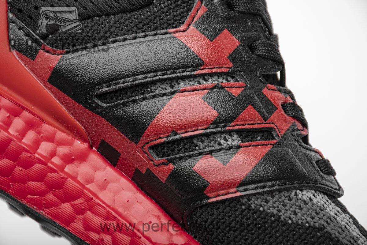 FW3724 adidas Ultra Boost 2.0 Real Boost Xi'an Black Red - Image 5