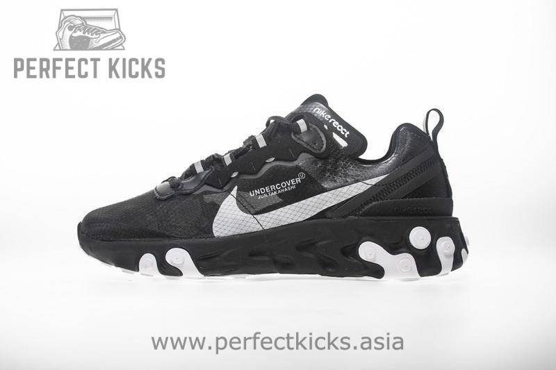 UNDERCOVER X Nike Upcoming React Element 87 “All Black” AQ1813-001