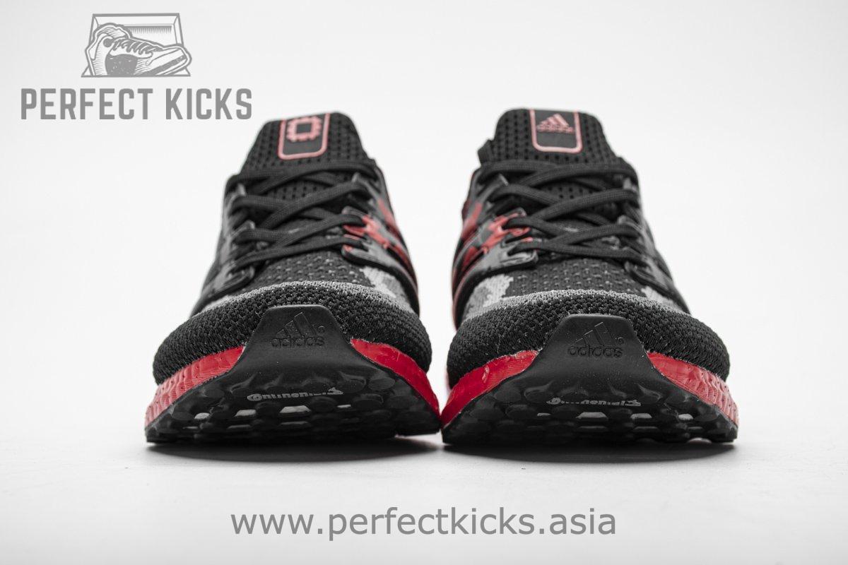 FW3724 adidas Ultra Boost 2.0 Real Boost Xi'an Black Red - Image 3