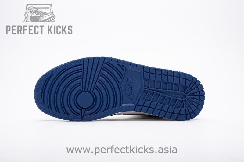 Union X Air Jordan 1 OG Hi Retro“Blue Toe” BV1300-146 - Image 7