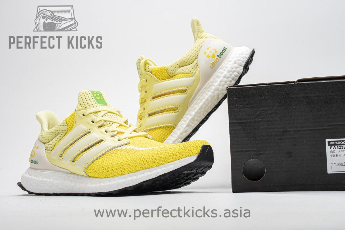 FW5232 adidas Ultra Boost 2.0 Real Boost Hanzhou White Yellow - Image 2