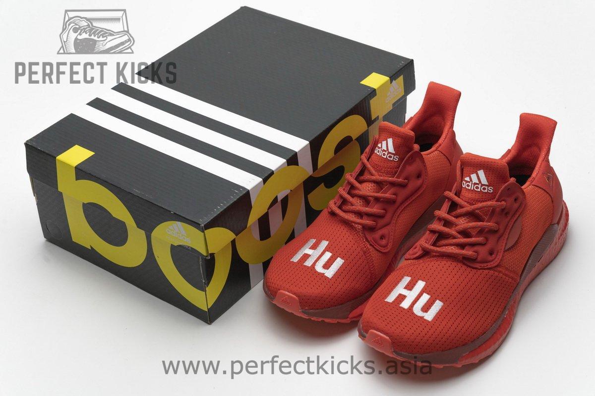 EF2381 Pharrell Williams x adidas Solar HU Glide Red - Image 3