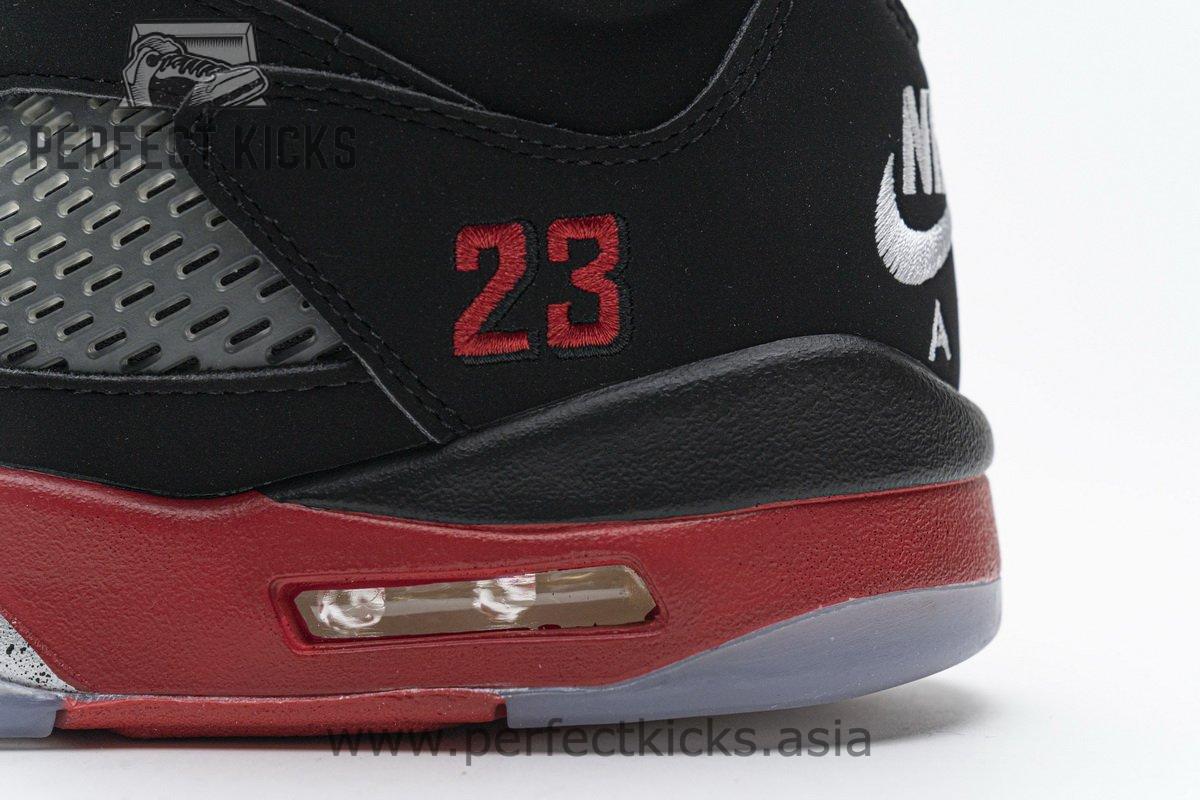 CZ1786-001 Air Jordan 5 Retro Top 3 Black - Image 9