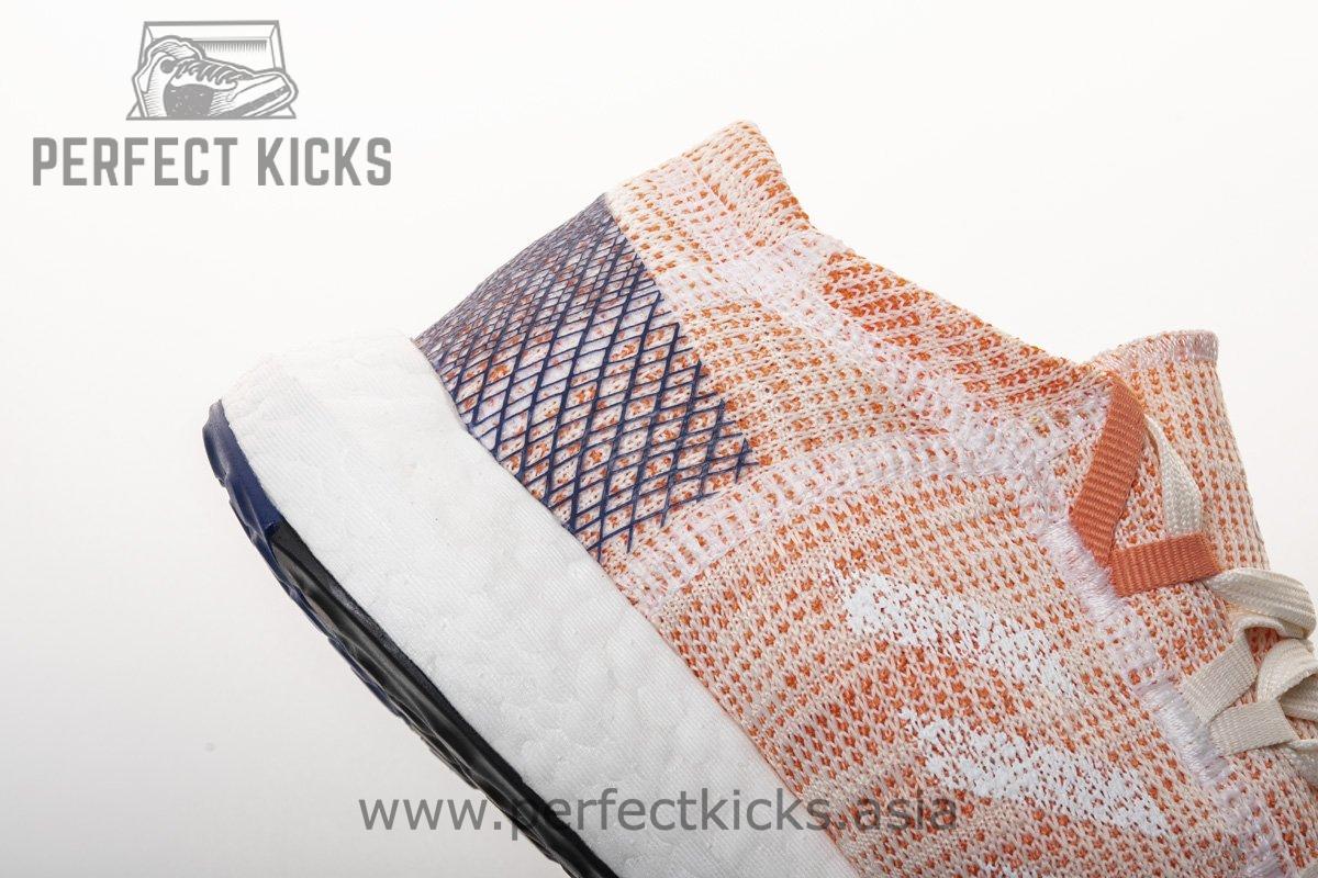 Adidas Pure Boost GO "Cloud White/Cloud White/Mystery Ink" B75666 - Image 7
