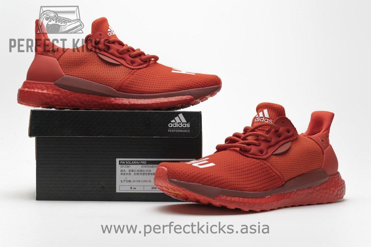 EF2381 Pharrell Williams x adidas Solar HU Glide Red - Image 2