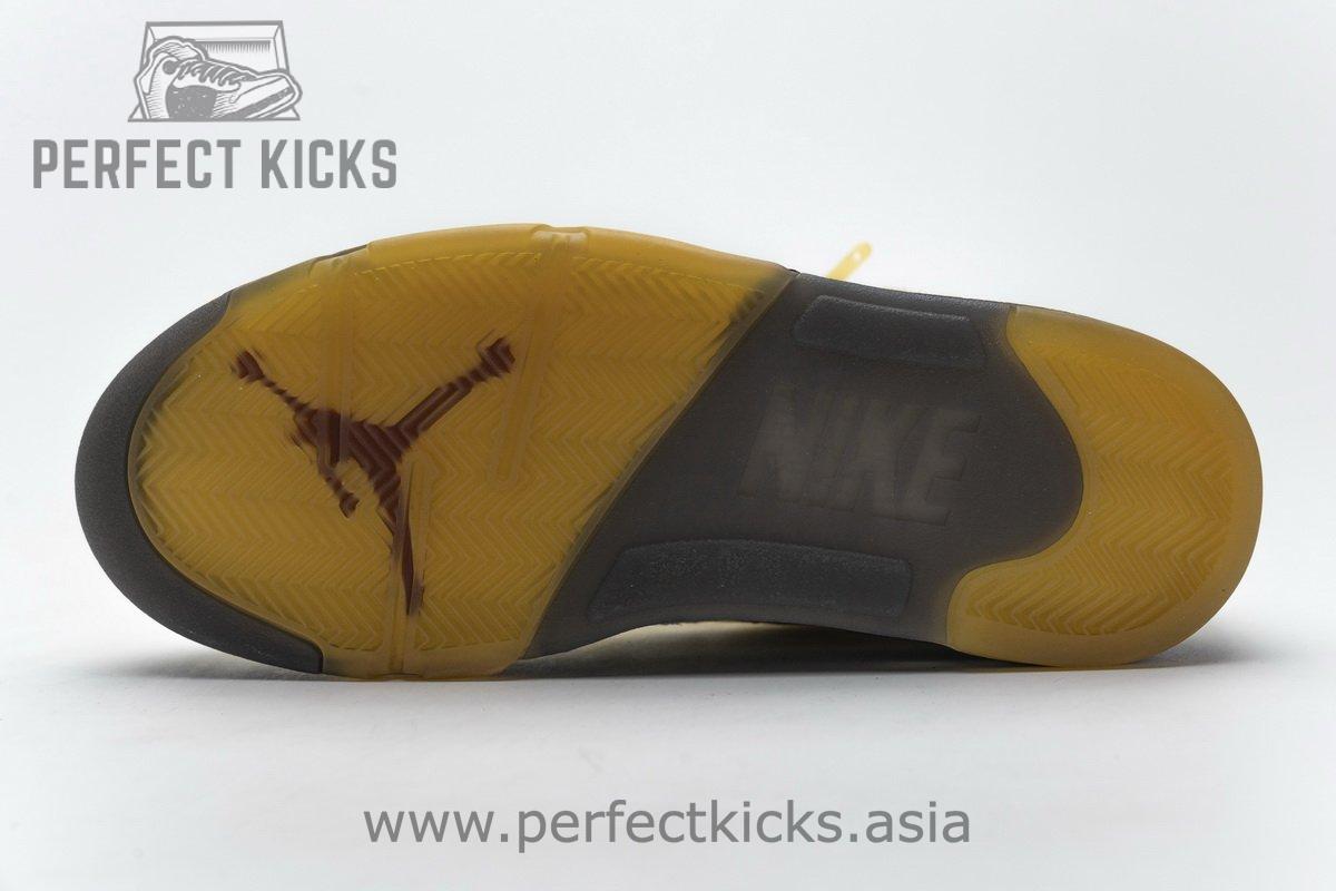 DH8565-100 OFF White x Air Jordan 5 Retro SP Sail - Image 18