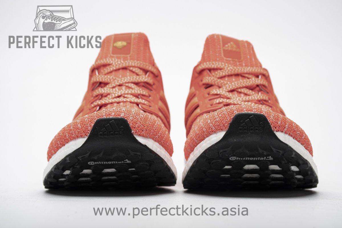 FW3722 adidas Ultra Boost 4.0 Real Boost Wuhan White Orange - Image 4