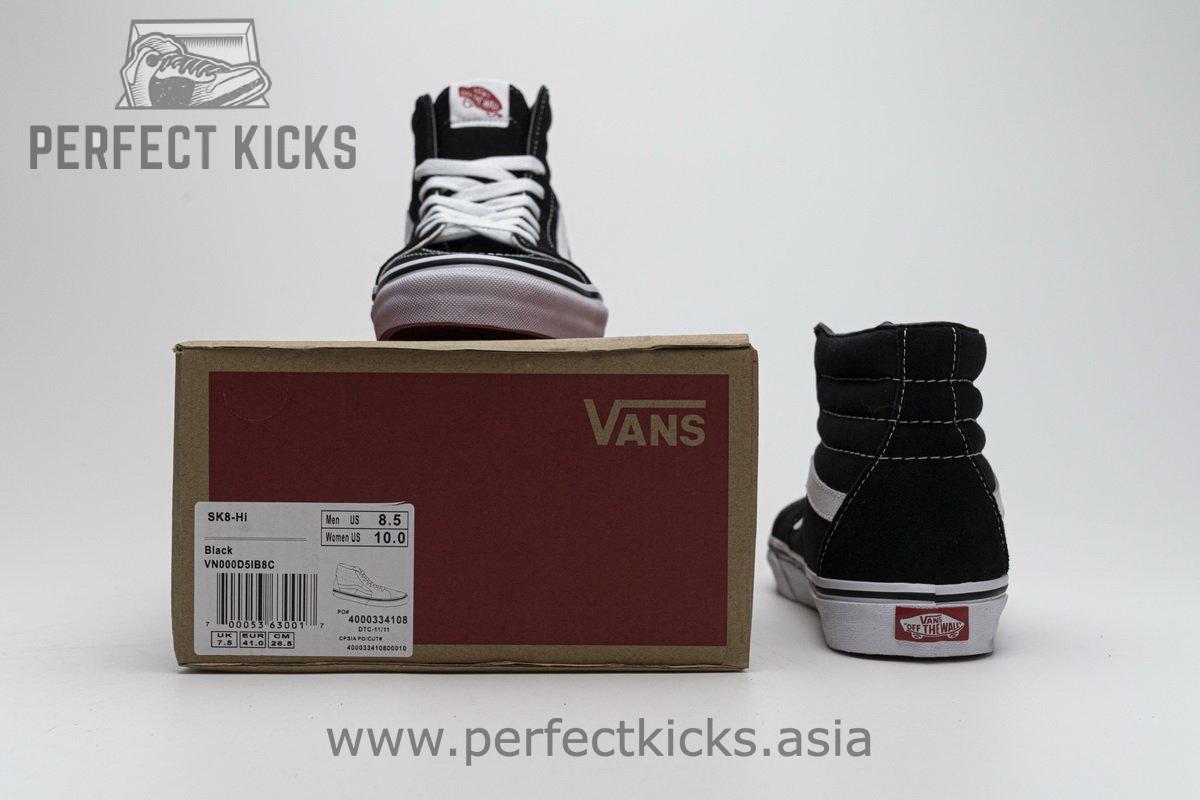 Vans Sk8-Hi Top Unisex VN000D51B8C “Black White” - Image 3