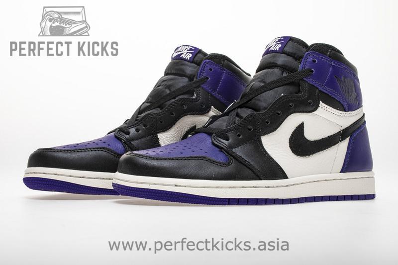 Air Jordan 1 OG Hi Retro'Court Purple' 555088-501 - Image 2