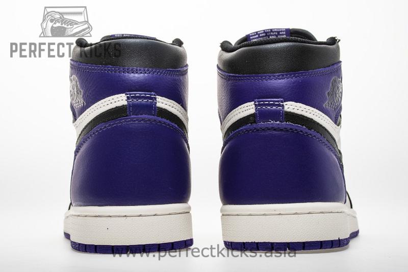 Air Jordan 1 OG Hi Retro'Court Purple' 555088-501 - Image 3