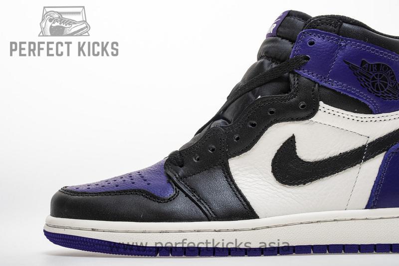Air Jordan 1 OG Hi Retro'Court Purple' 555088-501 - Image 6