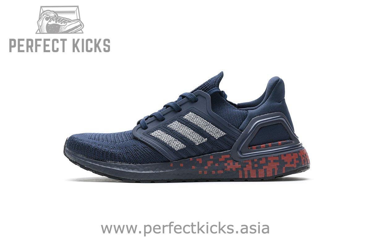 FY3451 adidas Ultra BOOST 20 CONSORTIUM Dark Blue Red Real Boost