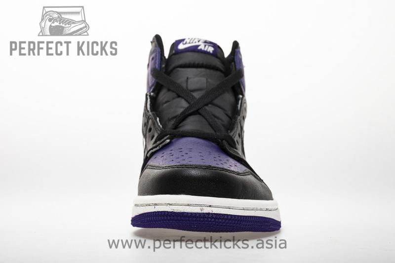 Air Jordan 1 OG Hi Retro'Court Purple' 555088-501 - Image 9