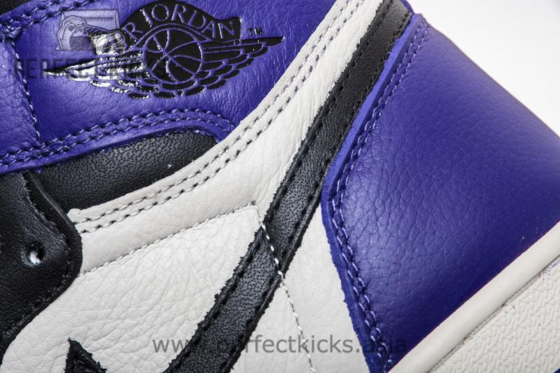 Air Jordan 1 OG Hi Retro'Court Purple' 555088-501 - Image 11