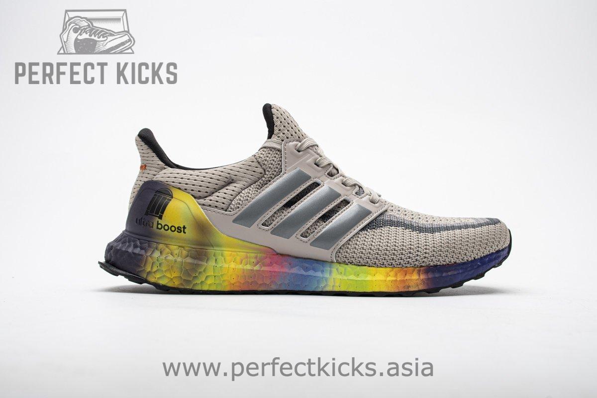 FW3726 adidas Ultra Boost 2.0 Real Boost Shanghai Grey Yellow - Image 14